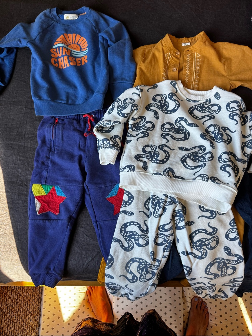 Mini Boden and Tucker + Tate Toddler Boy Clothing Bundle 3-4T